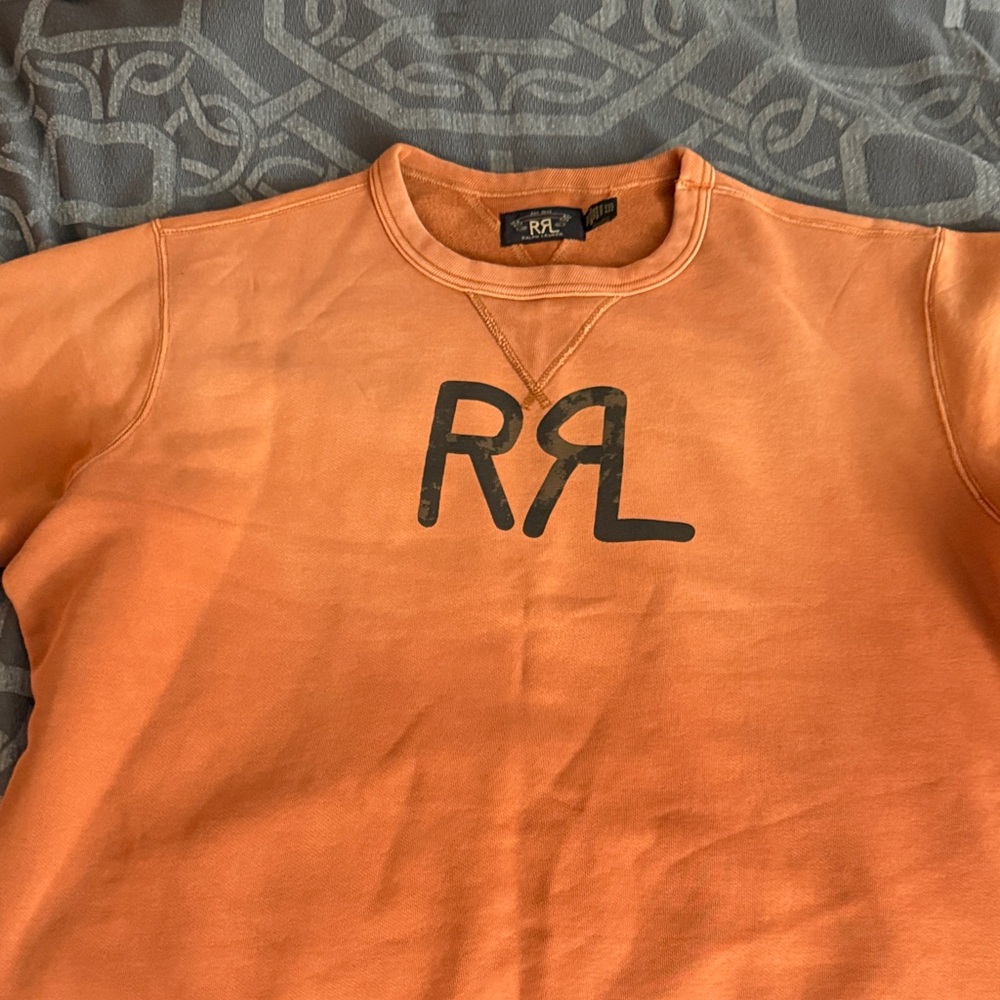 Ralph Lauren Men's Sweatshirt in Soft Rustic Orange
